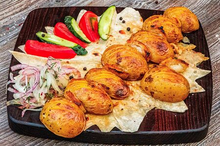 Картошка с салом