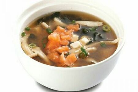 Мисо с лососем