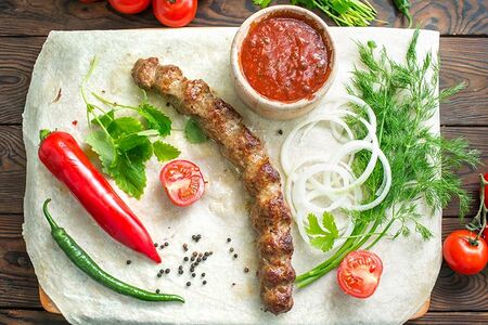 Люля-кебаб из баранины 