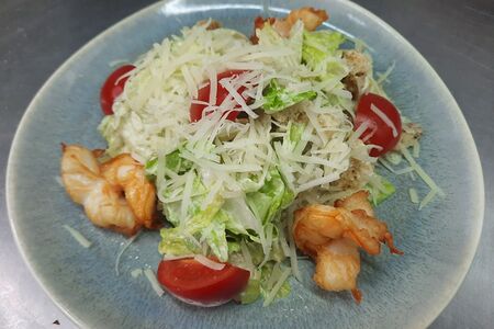 Цезарь с креветками