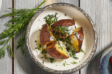 Картофель из печи