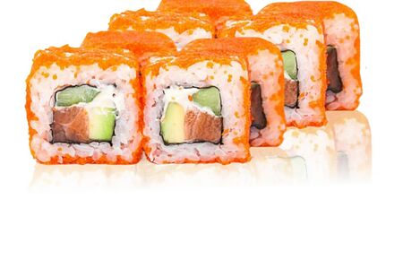 Ролл Калифорния с лососем