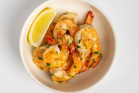 Жареные креветки