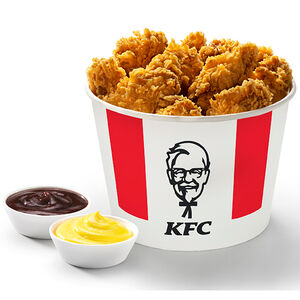 Баскет L 24 крылышка с 2 соусами