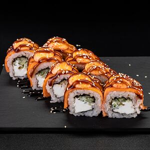 Запеченный ролл Филадельфия Макси