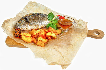 Дорада подкопченная