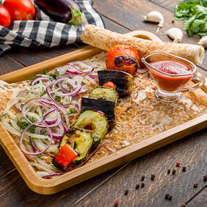 Овощи на мангале