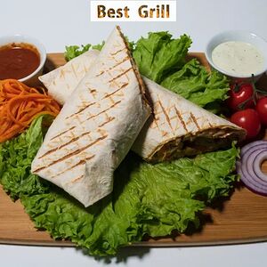 Люля-кебаб из курицы в лаваше