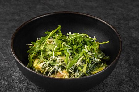 Паста без глютена с рукколой