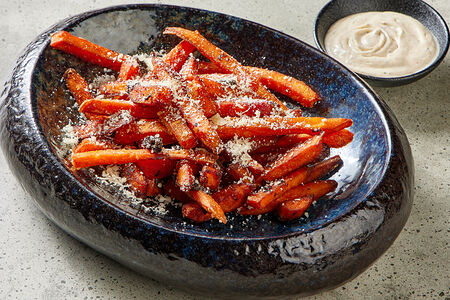 Батат фри с трюфельным соусом