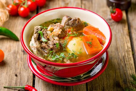 Шурпа с бараниной