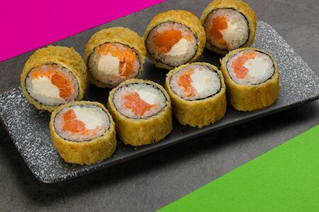 Темпура с лососем