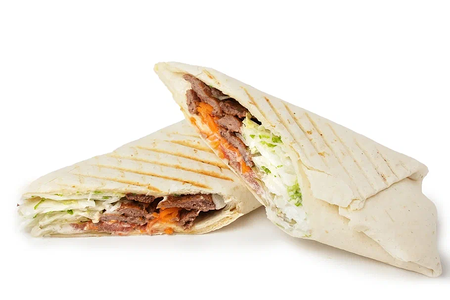 Мега шаурма с говядиной