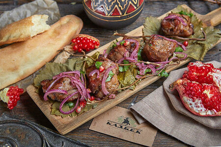 Шашлык из седла ягнёнка