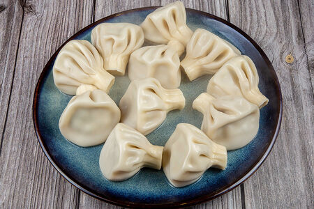 Хинкали с бараниной