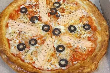 Пицца Лосось