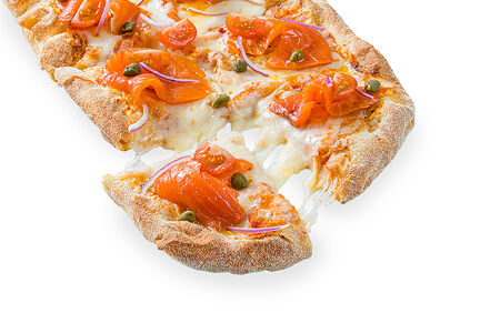 С лососем и каперсами