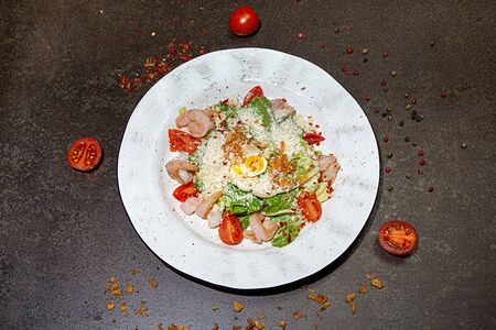 Цезарь с креветками