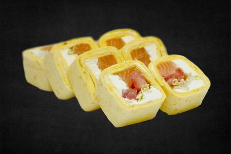 Тортилья с лососем