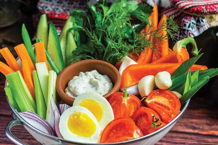 Свежие овощи