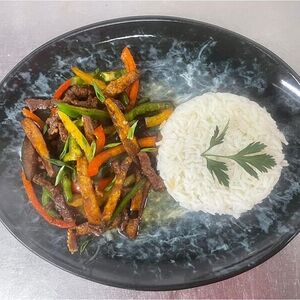 Аччик гушт с острым мясом