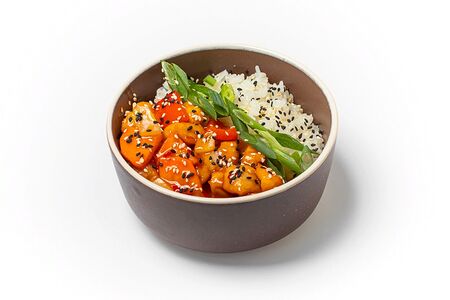 Fox рис кисло-сладкий с курицей