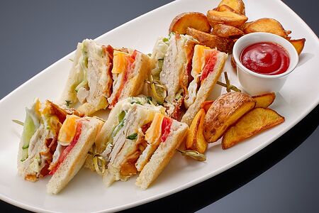 Клаб сэндвич с курицей