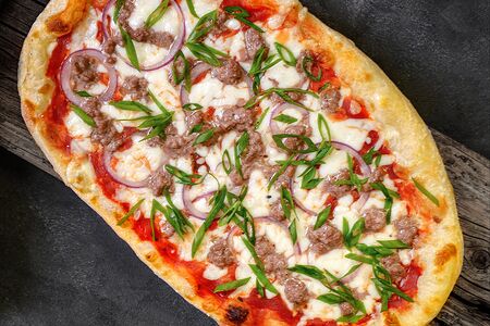 Пиццета Фермерская с говядиной