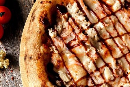 Пицца курица BBQ