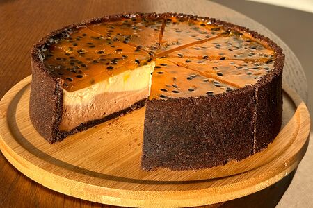 Чизкейк Маракуйя и Нутелла