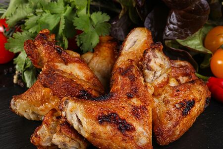 Шашлык из куриных крылышек