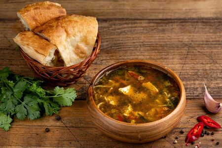 Суп куриный