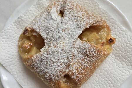 Шафран с яблоком