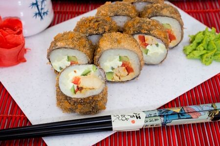 Темпура с курицей