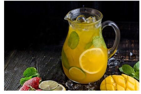 Домашний лимонад Манго-маракуйя