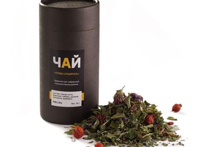 Горный чай Травы Эльбруса в тубусе