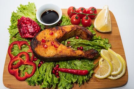 Шашлык из сёмги