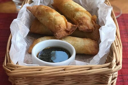 Панцеротти с курицей