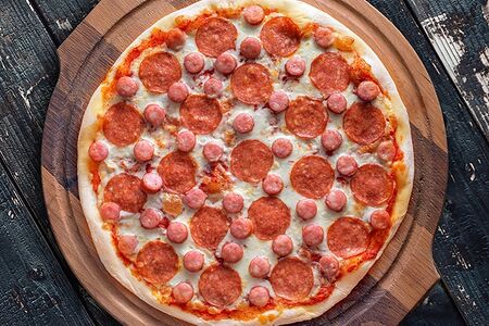 Пицца Пепперони Сальса (тонкое тесто)
