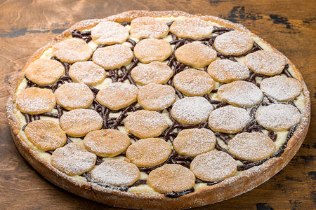 Творожник с шоколадом