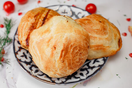 Самса из тандыра с говядиной