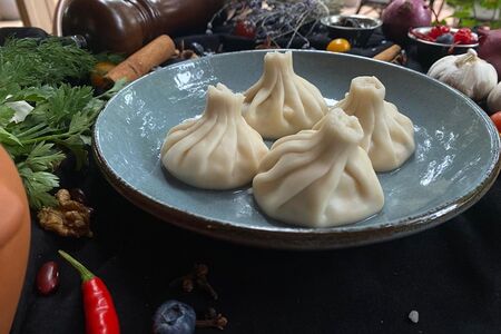 Хинкали из говядины отварные