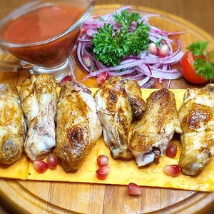 Крылышки на мангале