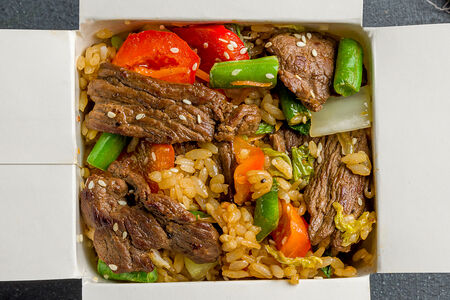 Рис острый с говядиной