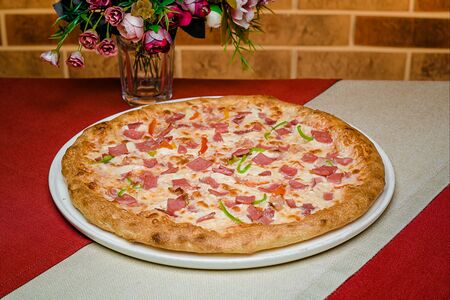 Пицца Ветчина и грибы