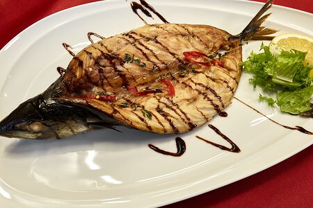 Скумбрия макрель запечённая