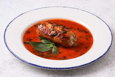 Куриная грудка с моцареллой