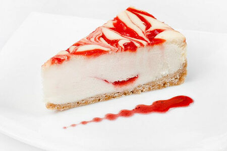 Чизкейк клубничный