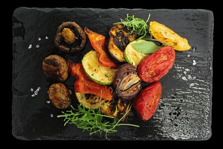 Овощи на мангале