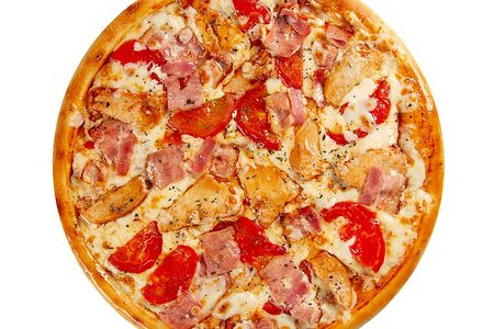 Пицца москва и картофель фри и кока-кола (40 см)